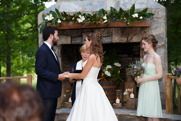 Wedding Reception The Barn at Valhalla Chapel Hill NC