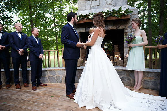 Wedding Reception The Barn at Valhalla Chapel Hill NC