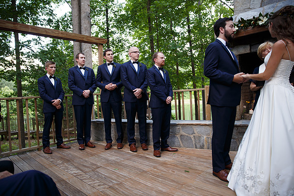 Wedding Reception The Barn at Valhalla Chapel Hill NC