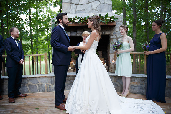 Wedding Reception The Barn at Valhalla Chapel Hill NC