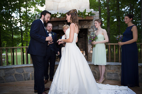 Wedding Reception The Barn at Valhalla Chapel Hill NC