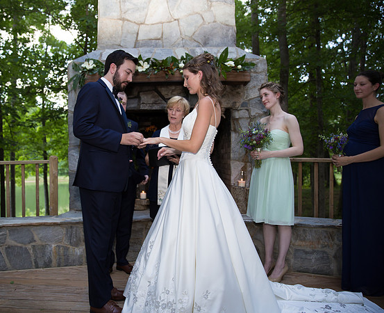 Wedding Reception The Barn at Valhalla Chapel Hill NC