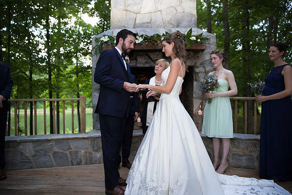 Wedding Reception The Barn at Valhalla Chapel Hill NC