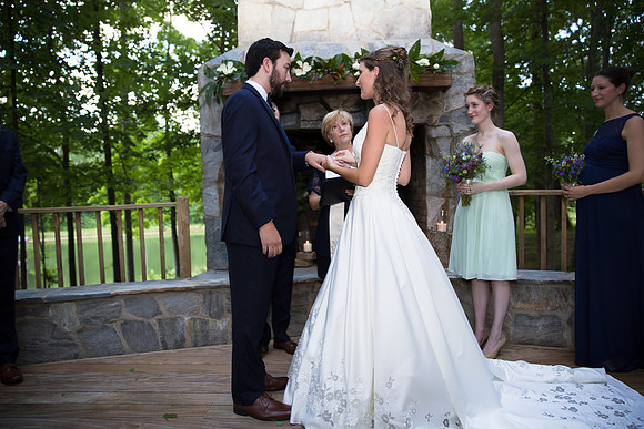Wedding Reception The Barn at Valhalla Chapel Hill NC