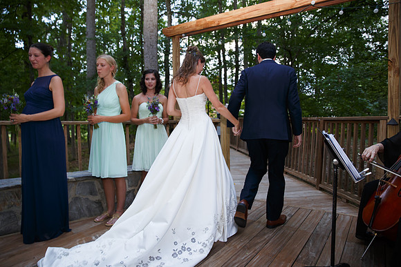 Wedding Reception The Barn at Valhalla Chapel Hill NC