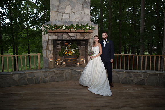 Wedding Reception The Barn at Valhalla Chapel Hill NC