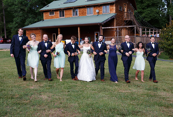 Wedding Reception The Barn at Valhalla Chapel Hill NC