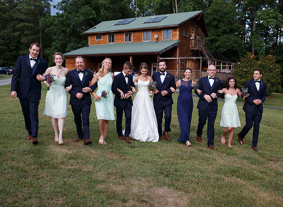Wedding Reception The Barn at Valhalla Chapel Hill NC