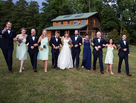 Wedding Reception The Barn at Valhalla Chapel Hill NC