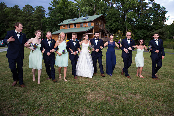 Wedding Reception The Barn at Valhalla Chapel Hill NC
