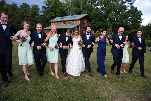 Wedding Reception The Barn at Valhalla Chapel Hill NC