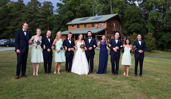 Wedding Reception The Barn at Valhalla Chapel Hill NC