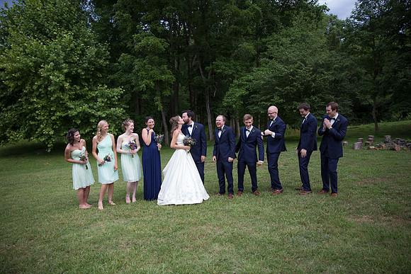 Wedding Reception The Barn at Valhalla Chapel Hill NC