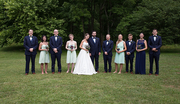 Wedding Reception The Barn at Valhalla Chapel Hill NC