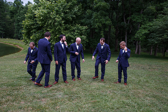 Wedding Reception The Barn at Valhalla Chapel Hill NC