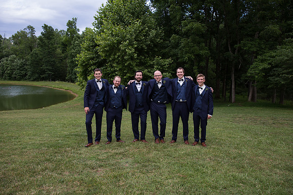 Wedding Reception The Barn at Valhalla Chapel Hill NC